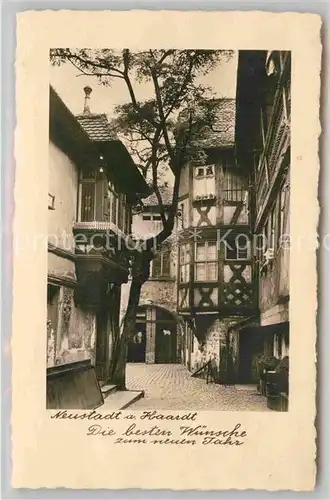 AK / Ansichtskarte Neustadt Haardt Gasse Kat. Neustadt an der Weinstr.