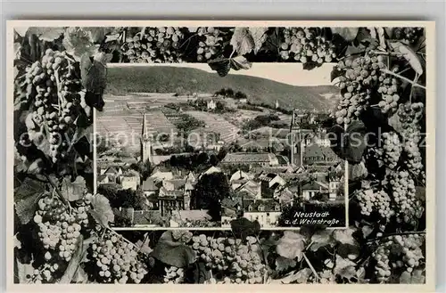 AK / Ansichtskarte Neustadt Weinstrasse Teilansicht Kat. Neustadt an der Weinstr.