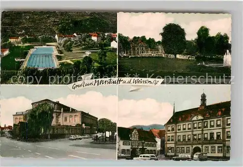 AK / Ansichtskarte Neustadt Weinstrasse Schwimmbad  Kat. Neustadt an der Weinstr.