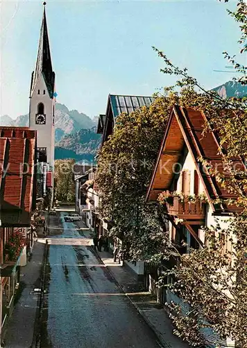 AK / Ansichtskarte Oberstdorf Kirchgasse Kat. Oberstdorf