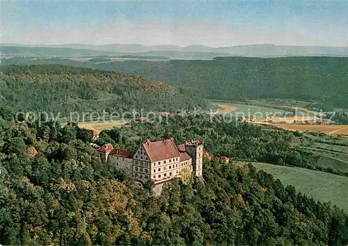 AK / Ansichtskarte Ergenzingen Schloss Restaurant Weitenburg Fliegeraufnahme Kat. Rottenburg am Neckar