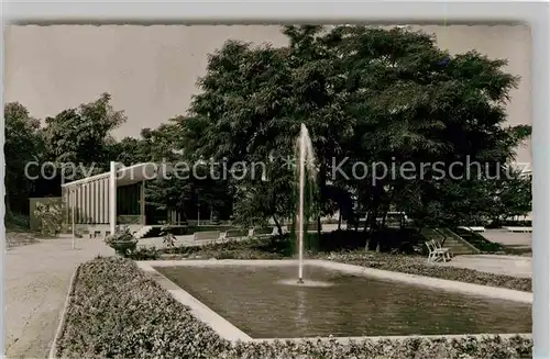 AK / Ansichtskarte Germersheim Stadtpark Kat. Germersheim