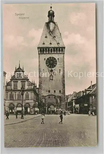 AK / Ansichtskarte Speyer Rhein Altpoertel Kat. Speyer