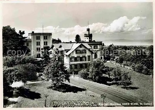 AK / Ansichtskarte St Gallen SG Kurhaus Ober Waid  Kat. St Gallen