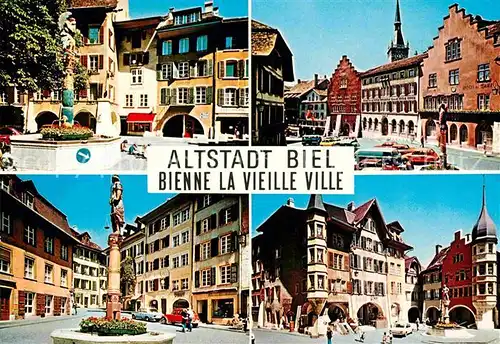 AK / Ansichtskarte Biel Bienne Altstadt  Kat. Biel