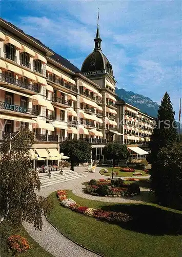 AK / Ansichtskarte Interlaken BE Grand Hotel Victoria Jungfrau Kat. Interlaken