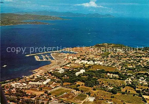 AK / Ansichtskarte Saint Tropez Var Cote d Azur vue aerienne Kat. Saint Tropez