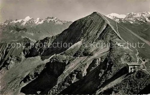 AK / Ansichtskarte Brienzer Rothorn BE Hotel und Gipfel Gebirgspanorama Berner Alpen Kat. Brienzer Rothorn