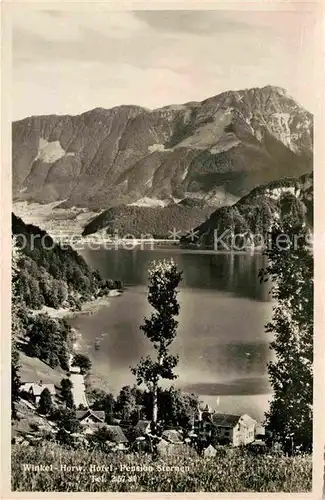 AK / Ansichtskarte Horw Hotel Pension Sternen Vierwaldstaettersee Alpen Kat. Horw