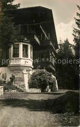 AK / Ansichtskarte Kandersteg BE Ferienheim Bergfried mit Doldenhorn Kat. Kandersteg
