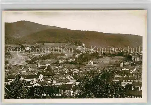 AK / Ansichtskarte Neustadt Haardt Panorama  Kat. Neustadt an der Weinstr.