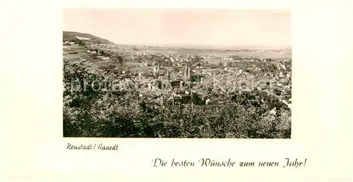 AK / Ansichtskarte Neustadt Haardt Panorama  Kat. Neustadt an der Weinstr.