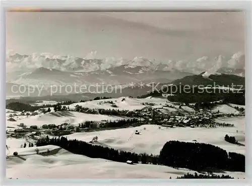 AK / Ansichtskarte Scheidegg Allgaeu Panorama  Kat. Scheidegg