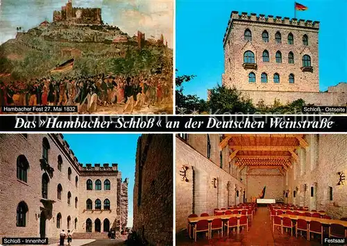 AK / Ansichtskarte Hambach Neustadt Schloss
