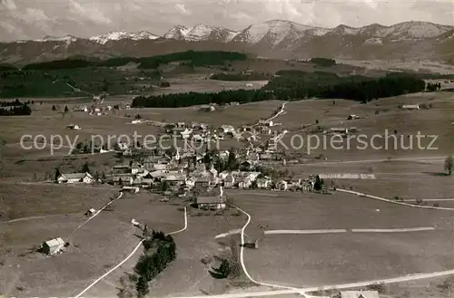 AK / Ansichtskarte Simmerberg Fliegeraufnahme Kat. Weiler Simmerberg