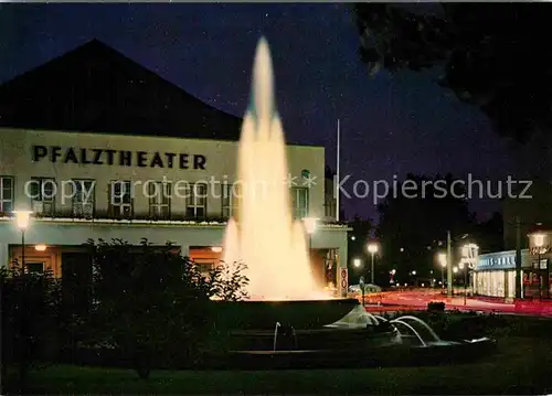 AK / Ansichtskarte Kaiserslautern Pfalztheater Kat. Kaiserslautern