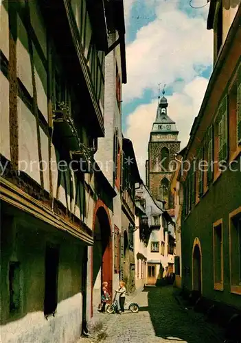 AK / Ansichtskarte Neustadt Weinstrasse Metzgergasse Kat. Neustadt an der Weinstr.