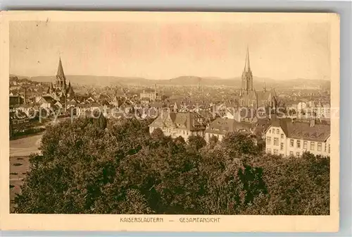 AK / Ansichtskarte Kaiserslautern Gesamtansicht  Kat. Kaiserslautern