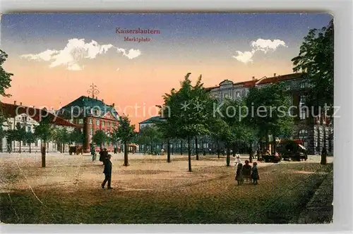 AK / Ansichtskarte Kaiserslautern Marktplatz  Kat. Kaiserslautern