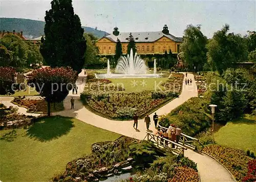 AK / Ansichtskarte Bad Kissingen Rosengarten Kat. Bad Kissingen