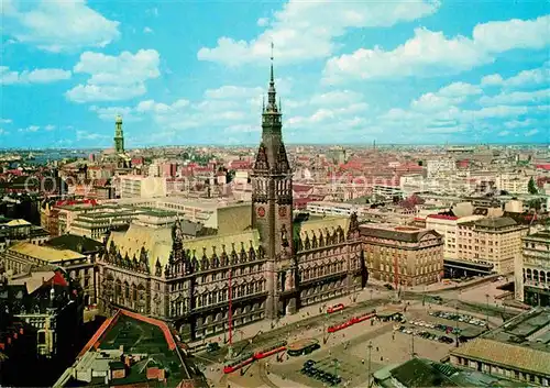 AK / Ansichtskarte Hamburg Rathaus Kat. Hamburg