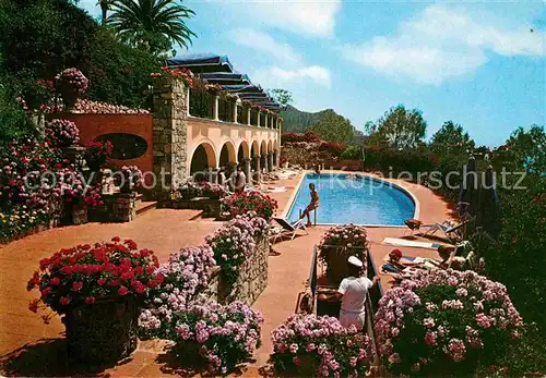 AK / Ansichtskarte Taormina Sizilien Grand Hotel S. Domenico Pool Kat. 