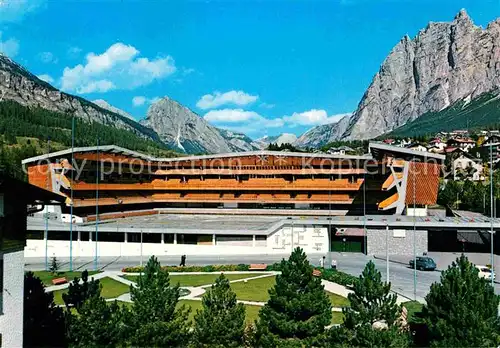 AK / Ansichtskarte Cortina d Ampezzo Stadio Olimpico del Ghiaccio Olympia Eisstadion Dolomiten Kat. Cortina d Ampezzo
