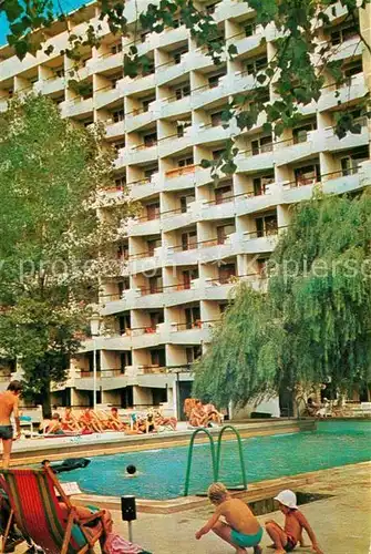 AK / Ansichtskarte Mamaia Hotel Majestic Swimming Pool Kat. Rumaenien