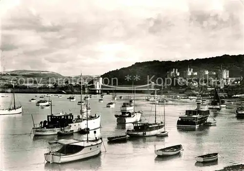 AK / Ansichtskarte Conwy Harbour Conwy Castle Kat. Conwy