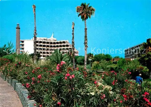 AK / Ansichtskarte Maspalomas Hotel Faro Garten Kat. Gran Canaria Spanien