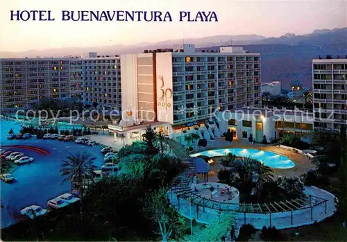 AK / Ansichtskarte Playa del Ingles Gran Canaria Hotel Buenaventura Playa Swimming Pool Nachtaufnahme Kat. San Bartolome de Tirajana
