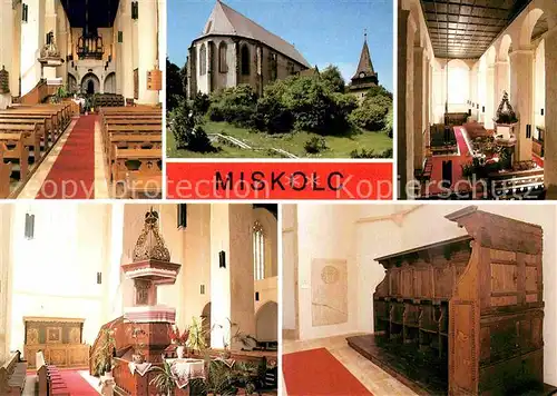 AK / Ansichtskarte Miskolc Avasi reformatus templom Kirche auf dem Avas Kat. Miskolc