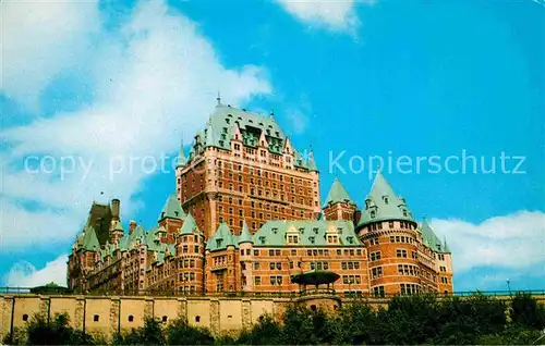 AK / Ansichtskarte Quebec Le Chateau Frontenac Hotel de Reputation Kat. Quebec