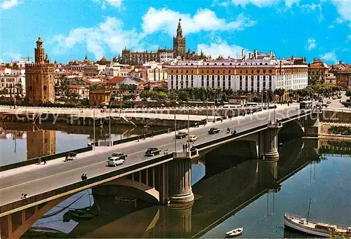 AK / Ansichtskarte Sevilla Andalucia Puente de San Telmo  Kat. Sevilla 