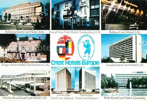 AK / Ansichtskarte Restaurant Hotel Crest Hotels Europe Kat. Gastwirtschaft