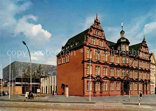 AK / Ansichtskarte Mainz Rhein Gutenberg Museum Haus Zum Roemischen Kaiser Ausstellungsgebaeude