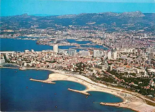 AK / Ansichtskarte Toulon Var Mourillon Port Fliegeraufnahme Kat. Toulon