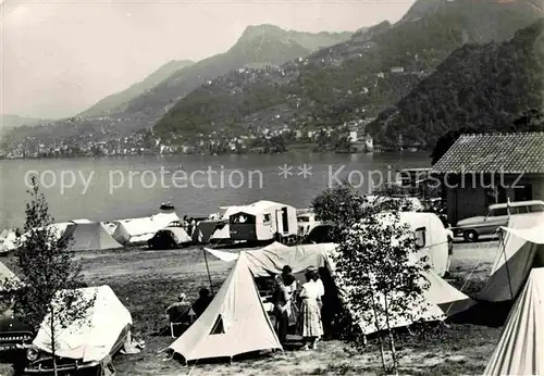 AK / Ansichtskarte Chillon Camping du T.C.S Kat. Montreux