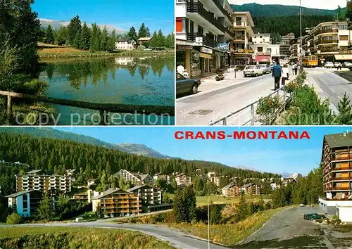 AK / Ansichtskarte Crans Montana Ansichten  Kat. Crans Montana