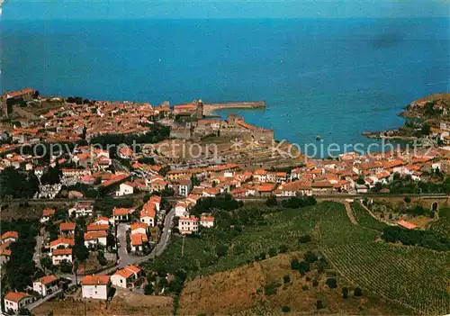 AK / Ansichtskarte Collioure Fliegeraufnahme Kat. Collioure