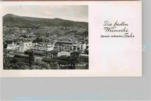 AK / Ansichtskarte Neustadt Haardt Panorama  Kat. Neustadt an der Weinstr.