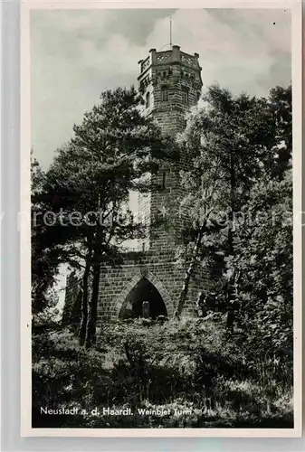 AK / Ansichtskarte Neustadt Haardt Weinbiet Turm  Kat. Neustadt an der Weinstr.