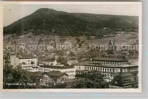 AK / Ansichtskarte Neustadt Haardt Panorama  Kat. Neustadt an der Weinstr.