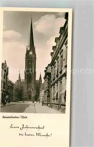 AK / Ansichtskarte Kaiserslautern Kirche Kat. Kaiserslautern