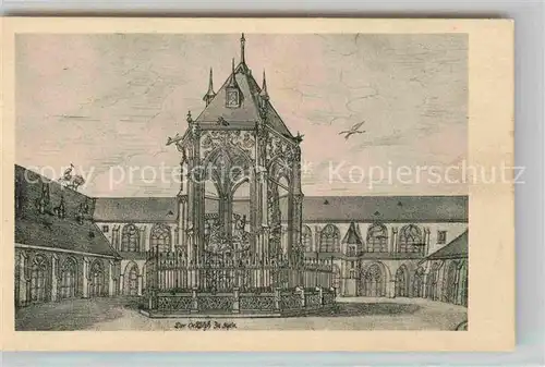 AK / Ansichtskarte Speyer Rhein oelberg und Kreuzgang des Domes Kat. Speyer