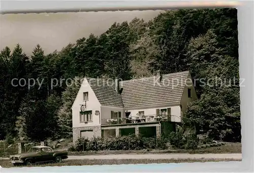 AK / Ansichtskarte Trippstadt Neuhof Pension Cafe Waldsee