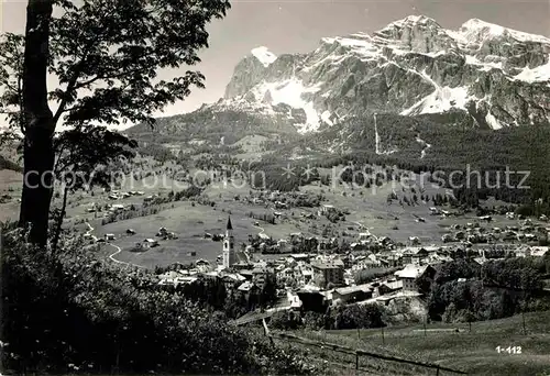 AK / Ansichtskarte Cortina d Ampezzo Tofane Panorama Kat. Cortina d Ampezzo