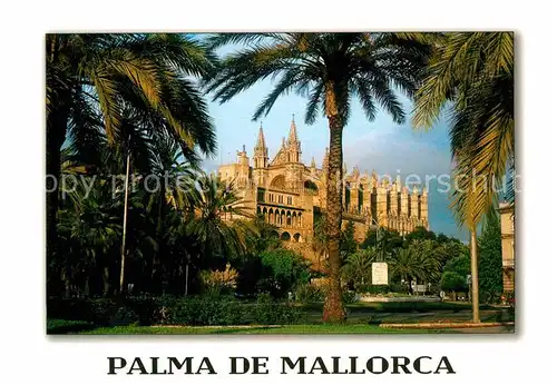 AK / Ansichtskarte Palma de Mallorca Kathedrale Siglo XIII Kat. Palma de Mallorca