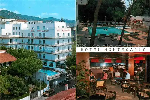 AK / Ansichtskarte Lloret de Mar Hotel Montecarlo Kat. Costa Brava Spanien