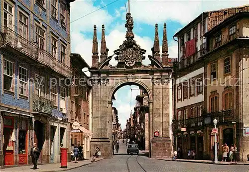 AK / Ansichtskarte Braga Arco de Porta Nova Kat. Braga